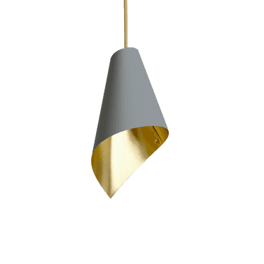 ARC Single Pendant Light - Matte Grey