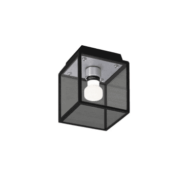 Caged Wet Ceiling Light IP44 - Small