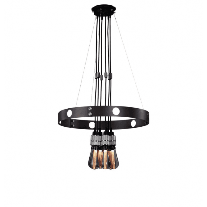 Buster + Punch Buster + Punch Hero Graphite Chandelier