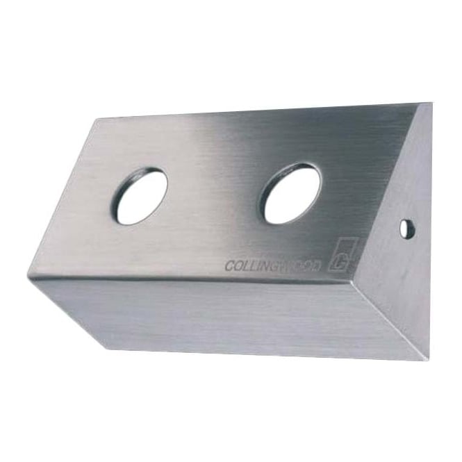 Collingwood Lighting Collingwood Lighting Angled Double Bracket for MF02 IP & MS02 IP - Stainless Steel 316