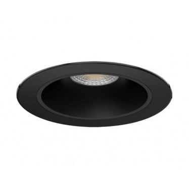 H2 Deco CSP Wattage & Colour Switchable Architectural Downlight - All Black