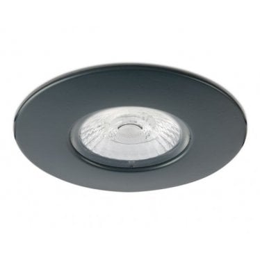 H2 Pro Extreme Fixed CSP 5W IP65 All Weather Downlight - Anthracite Grey - Straight to Mains