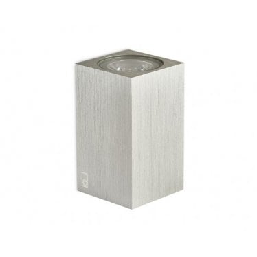 MC020 S Up/Down Mini Cuboid LED Wall Light - Aluminium - Low Voltage