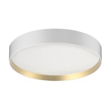 Nova CSP Pendant or Flush Fitting - White-Gold