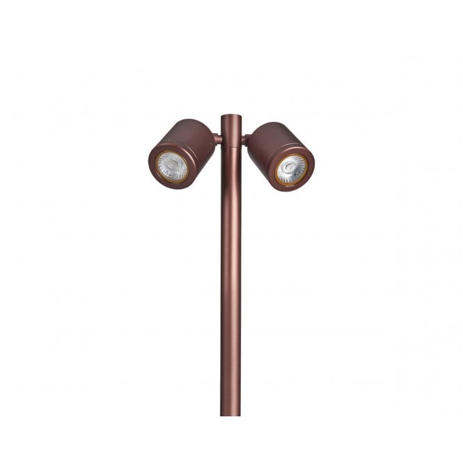 Collingwood Lighting Collingwood Lighting SL230 LED Twin Pole Spike Light - Bronze - Straight to Mains