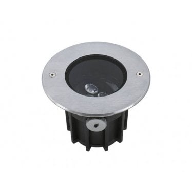 Tilt Adjustable 119mm Cut-Out Ground Light - RGBW - Stainless Steel - Low Voltage