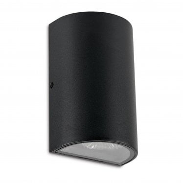 WL015 13W IP65 Up and Down Wall Light - Black - Straight to Mains