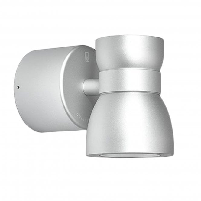 Collingwood Lighting Collingwood Lighting WL075 SPS Straight to Mains High Output LED Wall Light - Aluminium Silver