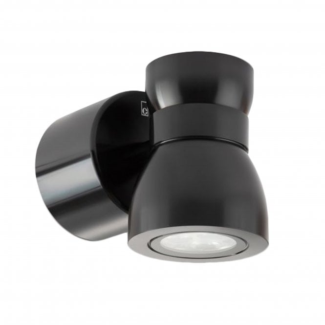 Collingwood Lighting Collingwood Lighting WL075 SPS Straight to Mains High Output LED Wall Light - Anodised Aluminium Black