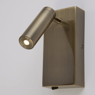 Frankfurt 1W LED Reading Light - Antique Brass