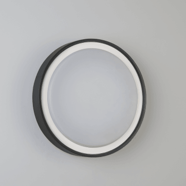 Lisbon 260mm LED Outdoor Wall/Ceiling Light - Dark Grey