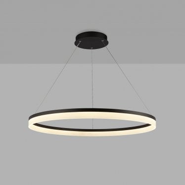 Oslo 100cm Colour Switchable Pendant - Sand Black