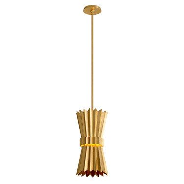 Moxy 1 Light Pendant - Gold Leaf