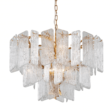 Piemonte 8 Light Chandelier - Royal Gold