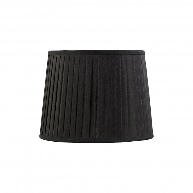 Diyas Diyas ILS20203 Stella Round Shade - Black 25/30cm - Shade Only