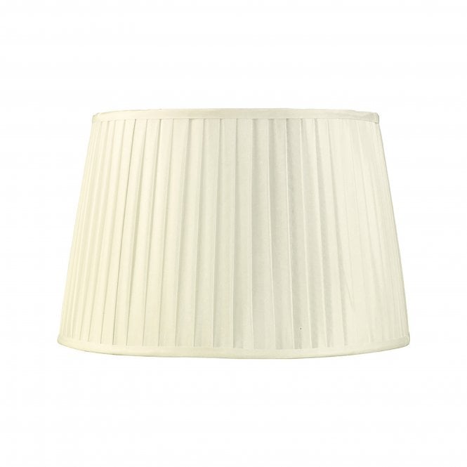 Diyas Diyas ILS20210 Stella Round Shade - Ivory 35/40cm - Shade Only