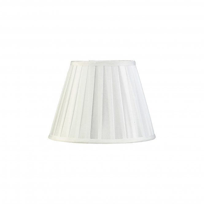 Diyas Diyas ILS20212 Stella Round Shade - White 15/25cm - Shade Only