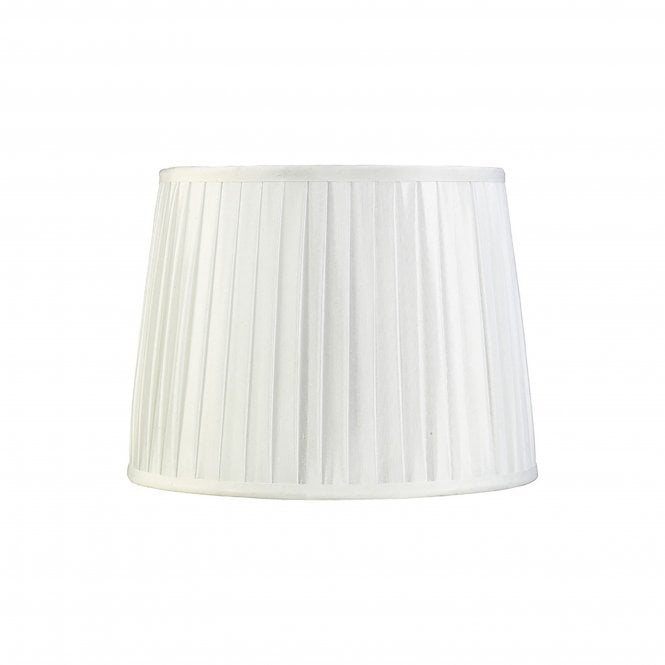 Diyas Diyas ILS20213 Stella Round Shade - White 25/30cm - Shade Only