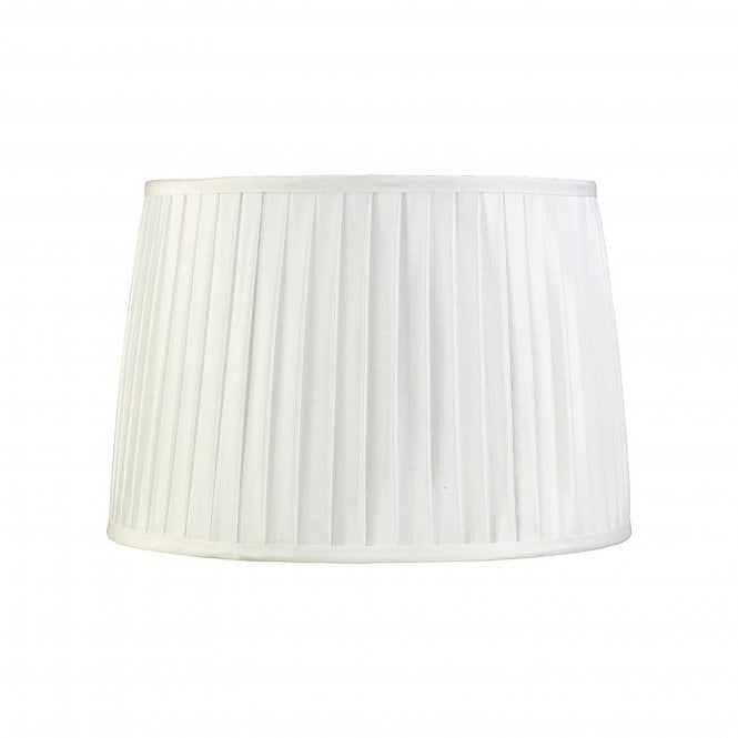 Diyas Diyas ILS20214 Stella Round Shade - White 30/35cm - Shade Only