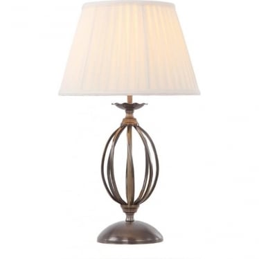 Artisan Single Table Lamp - Aged Brass