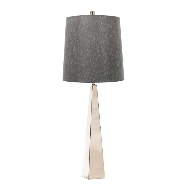 Elstead Lighting Elstead Lighting Ascent Single Table Lamp - Polished Nickel