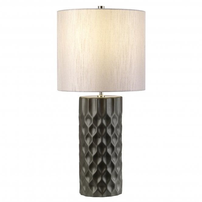 Elstead Lighting Elstead Lighting Barbican Single Table Lamp - Graphite