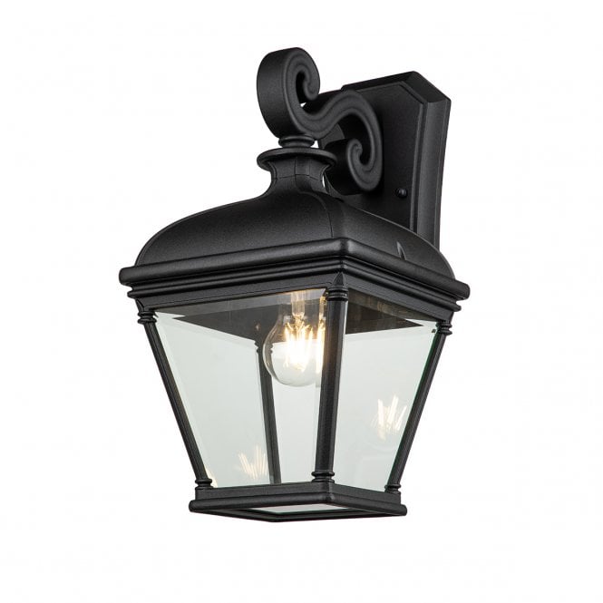 Elstead Lighting Elstead Lighting Bayview Single Large Wall Lantern - Black