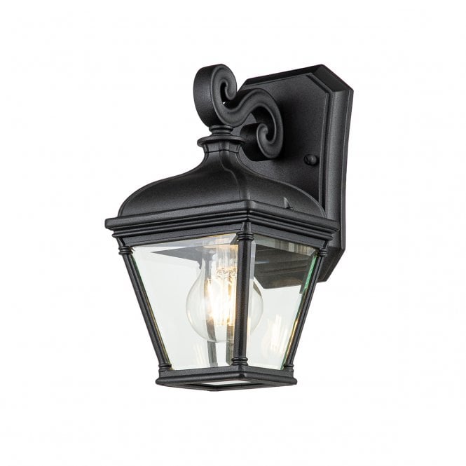 Elstead Lighting Elstead Lighting Bayview Single Small Wall Lantern - Black