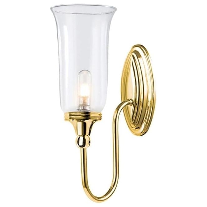 Elstead Lighting Elstead Lighting Blake Single Bathroom Wall Light - Polished Brass