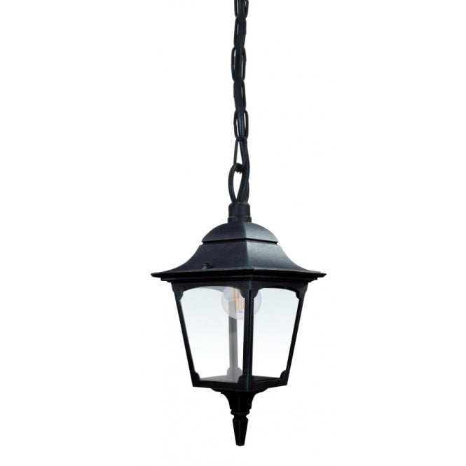 Elstead Lighting Elstead Lighting Chapel 1 Light Chain Lantern - Black