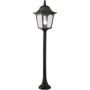 Chapel Single Pillar Lantern - Black