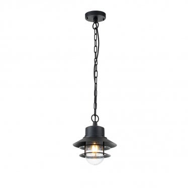 Copenhagen Single Chain Lantern - Black