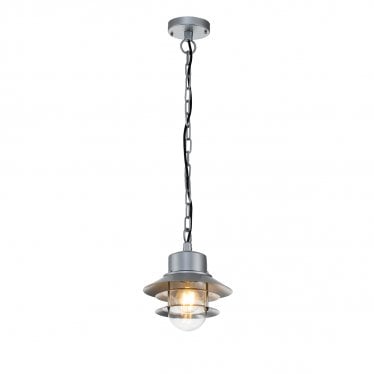 Copenhagen Single Chain Lantern - Silver