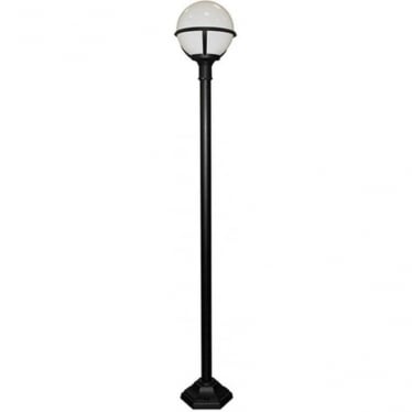 Glenbeigh Single Lamp Post - Black