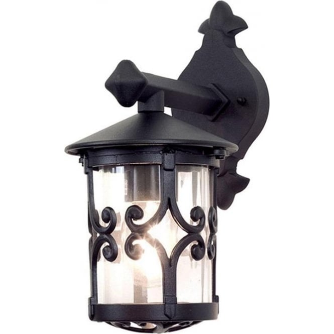 Elstead Lighting Elstead Lighting Hereford Single Wall Down Lantern - Black