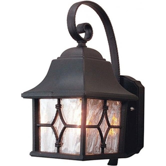 Elstead Lighting Elstead Lighting Kent Single Wall Lantern - Black