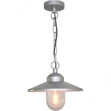 Klampenborg Single Chain Lantern - Silver