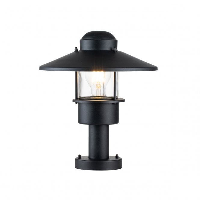 Elstead Lighting Elstead Lighting Klampenborg Single Pedestal - Black