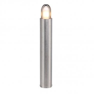 Paignton Single Bollard 700mm - Stainless Steel