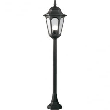 Parish Single Pillar Lantern - Black