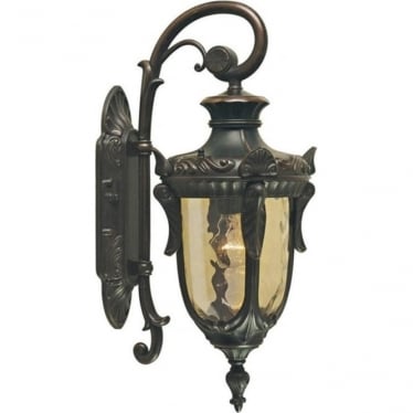 Philadelphia Single Medium Wall Down Lantern - Old Bronze