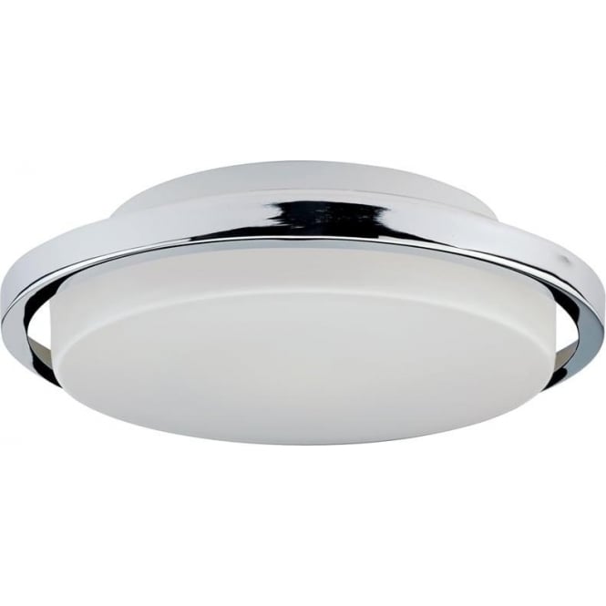 Elstead Lighting Elstead Lighting Ryde Single Bathroom Flush Fitting - Polished Chrome