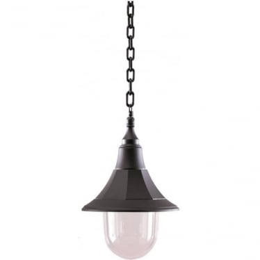 Shannon Single Chain Lantern - Black