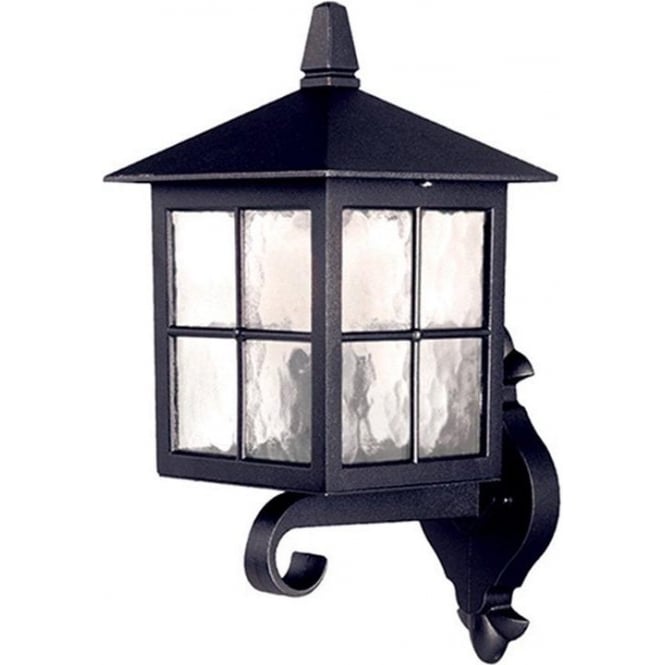 Elstead Lighting Elstead Lighting Winchester Single Wall Up Lantern - Black