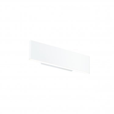 Bodhi Led Wall Fitting - Textured Matt White Paint & Frosted Acrylic - 285mm