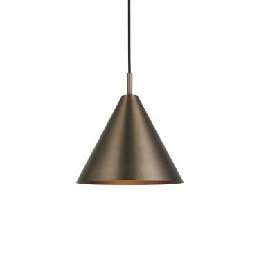 Cape 1 Light Pendant - Antique Bronze