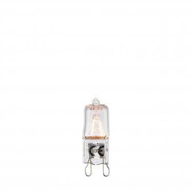 G9 4W Halogen Lamp - 2700K - Dimmable - Clear Glass