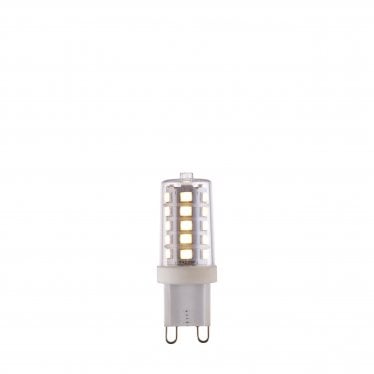 G9 LED SMD 3.7W Lamp - 4000K - Dimmable - Clear & White PC