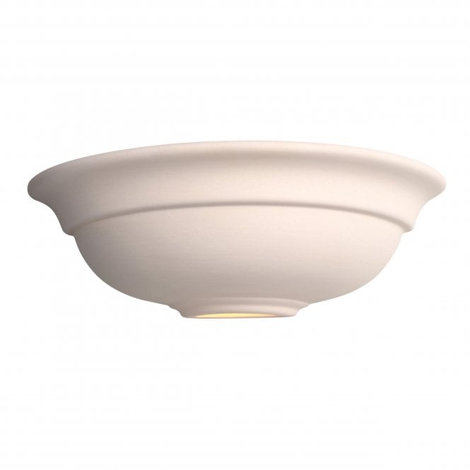 Endon Lighting Endon Lighting Hillside Single Light Wall Light - Unglazed Ceramic