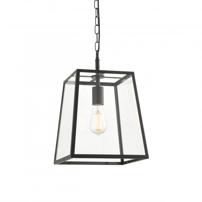 Endon Lighting Endon Lighting Hurst Single Light Pendant - Matt Black